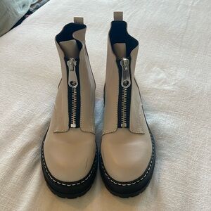 Marc Fisher combat boots.